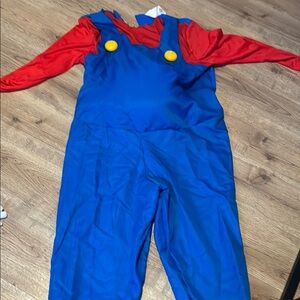 Men’s size XL super Mario costume